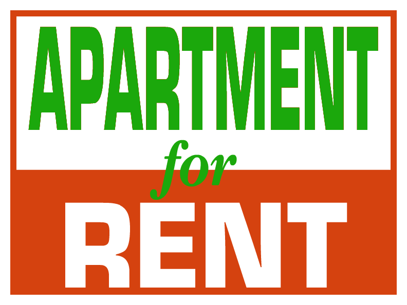for rent sign template